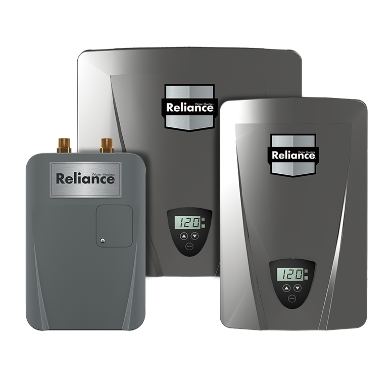 3 Electric tankless water heaters 3 Electric tankless water heaters